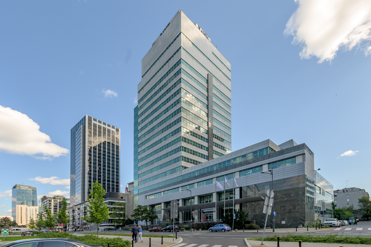 Zdjęcie architektury budynku Centrala Banku PKO SA (obecnie Banku Pekao SA)